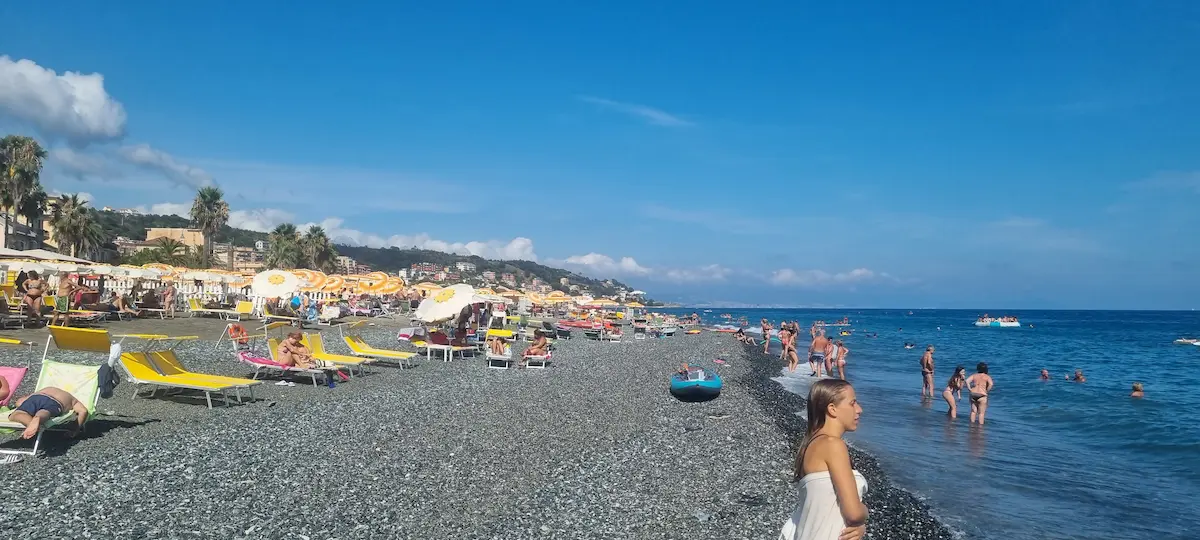 spiaggia di Cogoleto Liguria