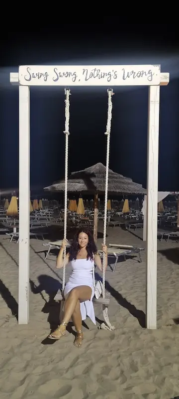 ferragosto a rimini nei nel lido ricci