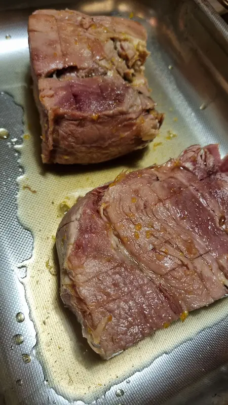glassa del prosciutto arrosto