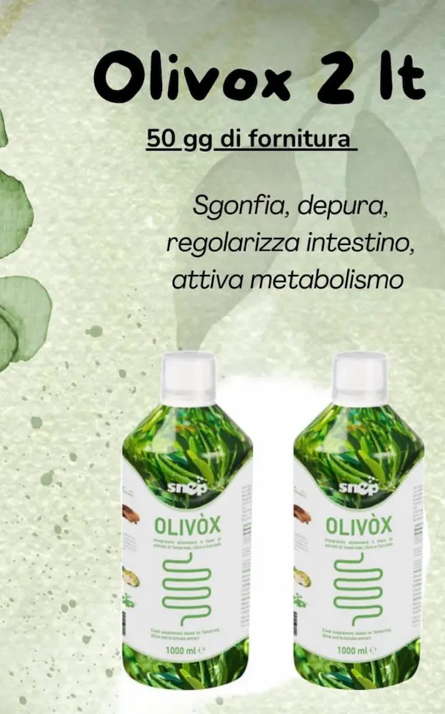 intestino regolare con Olivox Snep