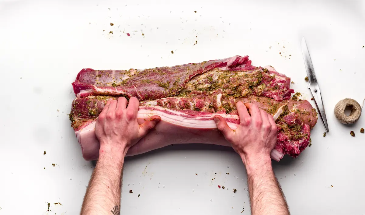 la mulatta mangiare la porchetta a rimini