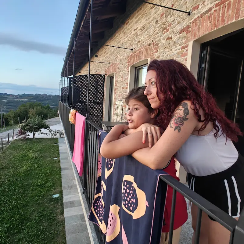 cascina filipot balconata